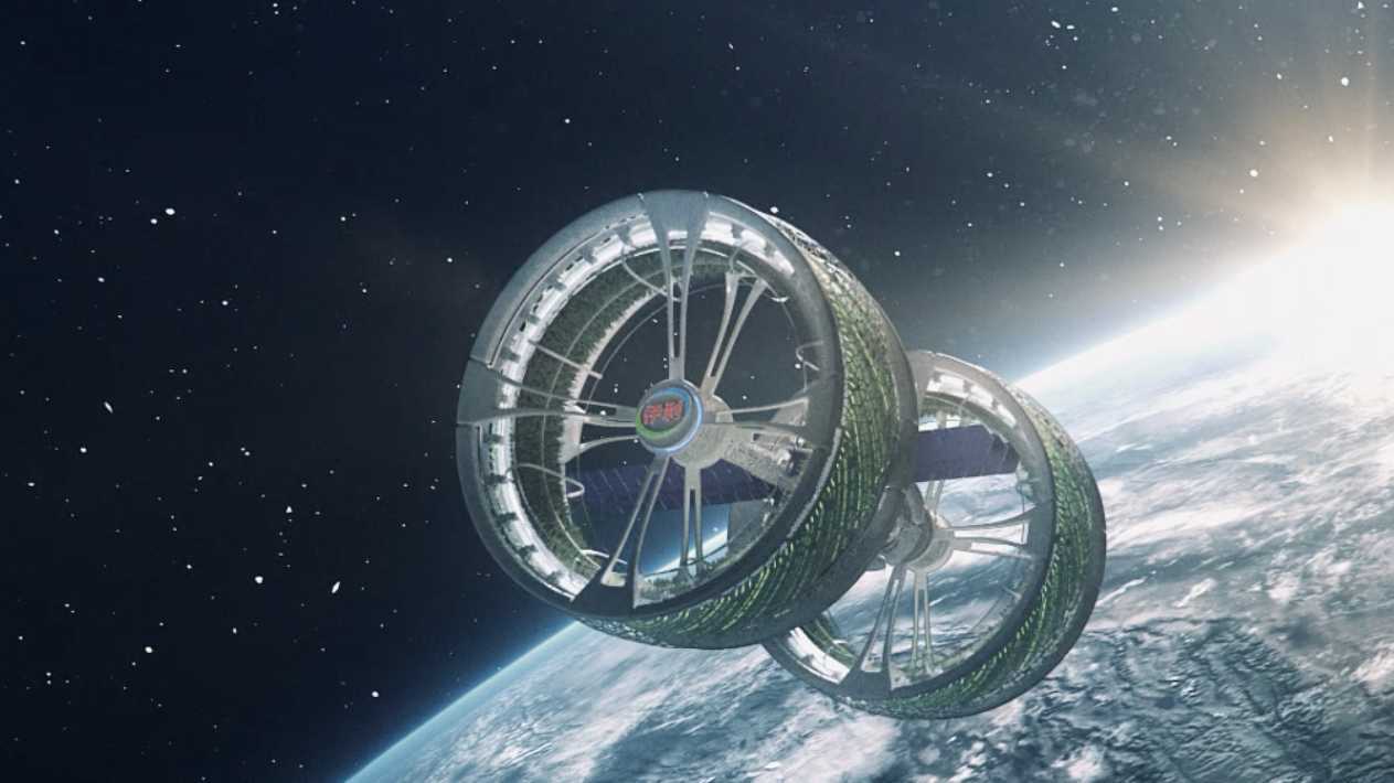 伊利2021年空间站主题科幻视频