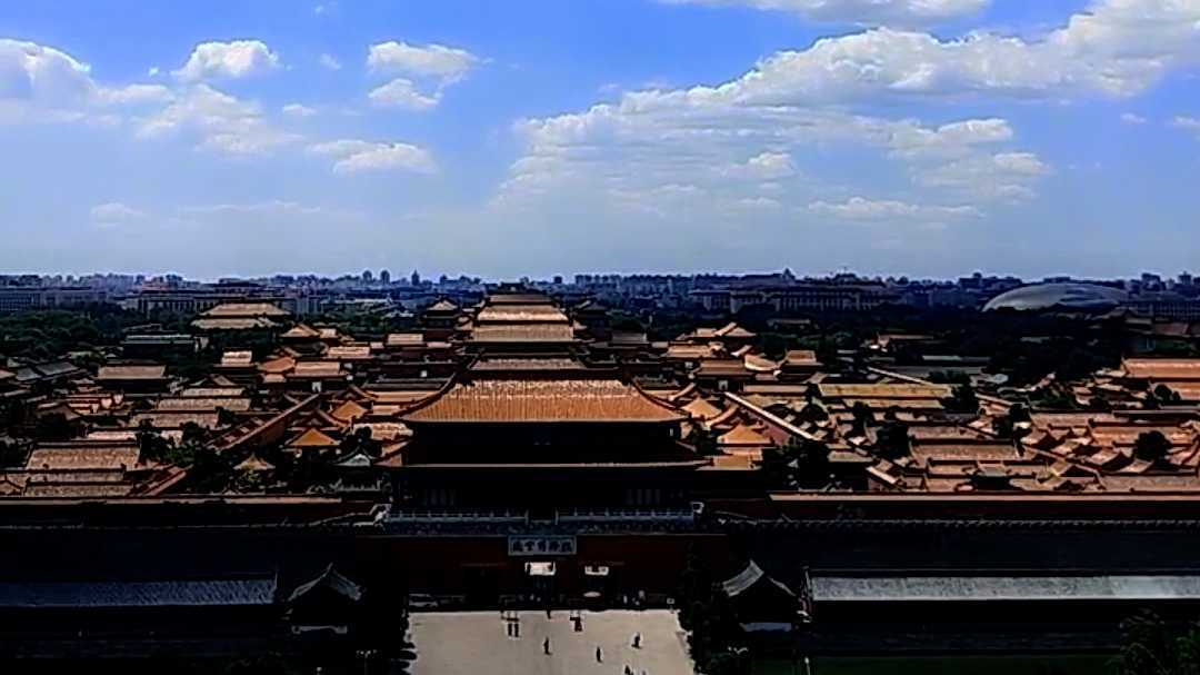 思窝花脸：景山万春亭，北京中轴线之巅一览城市风景