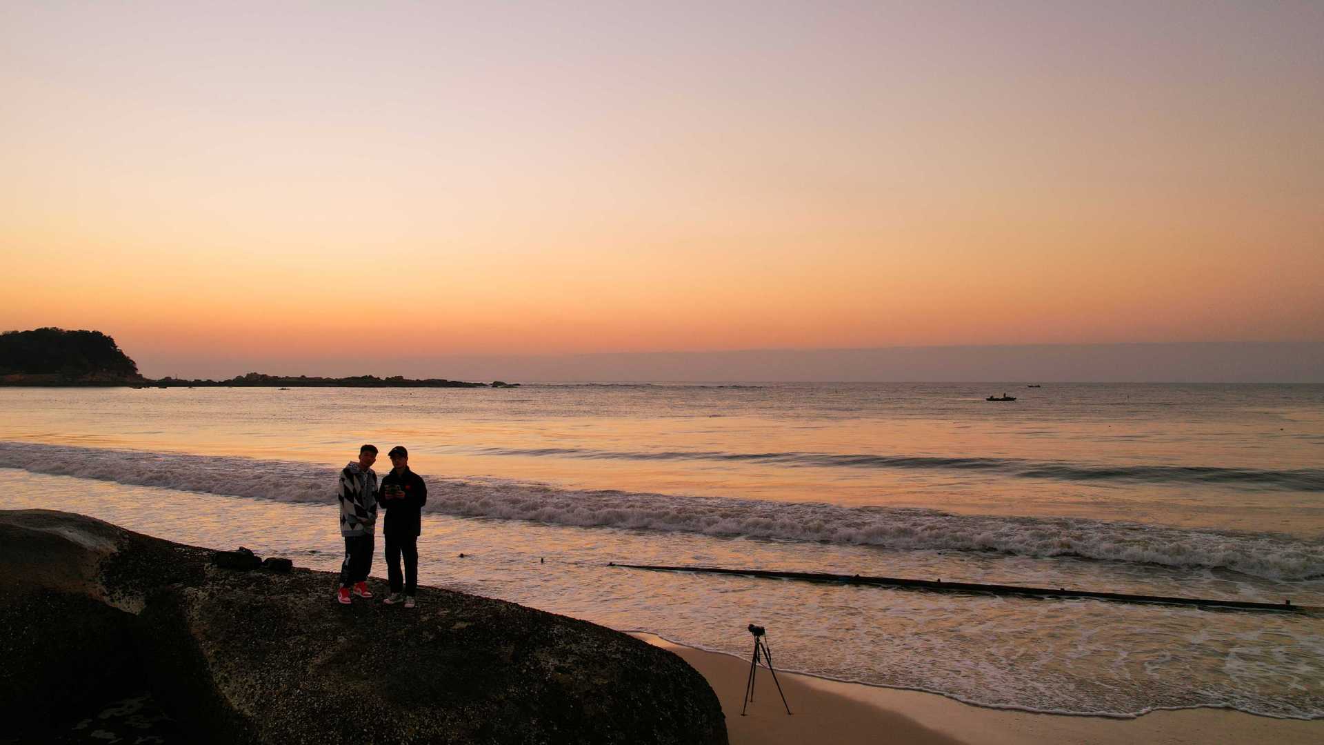 东山岛旅行vlog——20岁的那天，我在海边看了一场日出