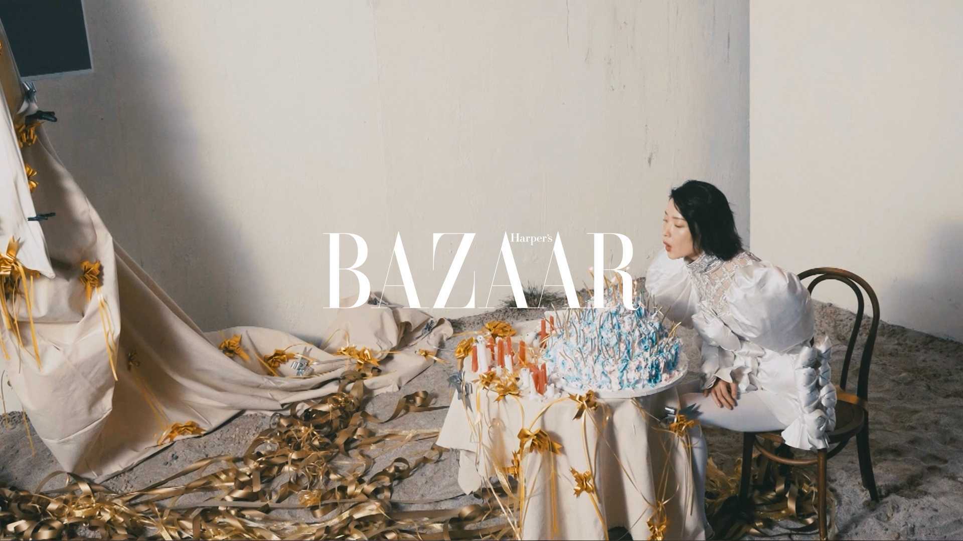 杜鹃——《时尚芭莎》三月封面创意视频