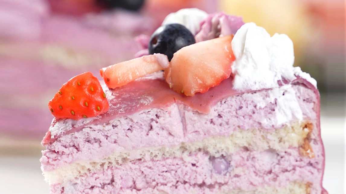 蓝莓蛋糕视频拍摄 甜品拍摄 美食摄影 短视频拍摄