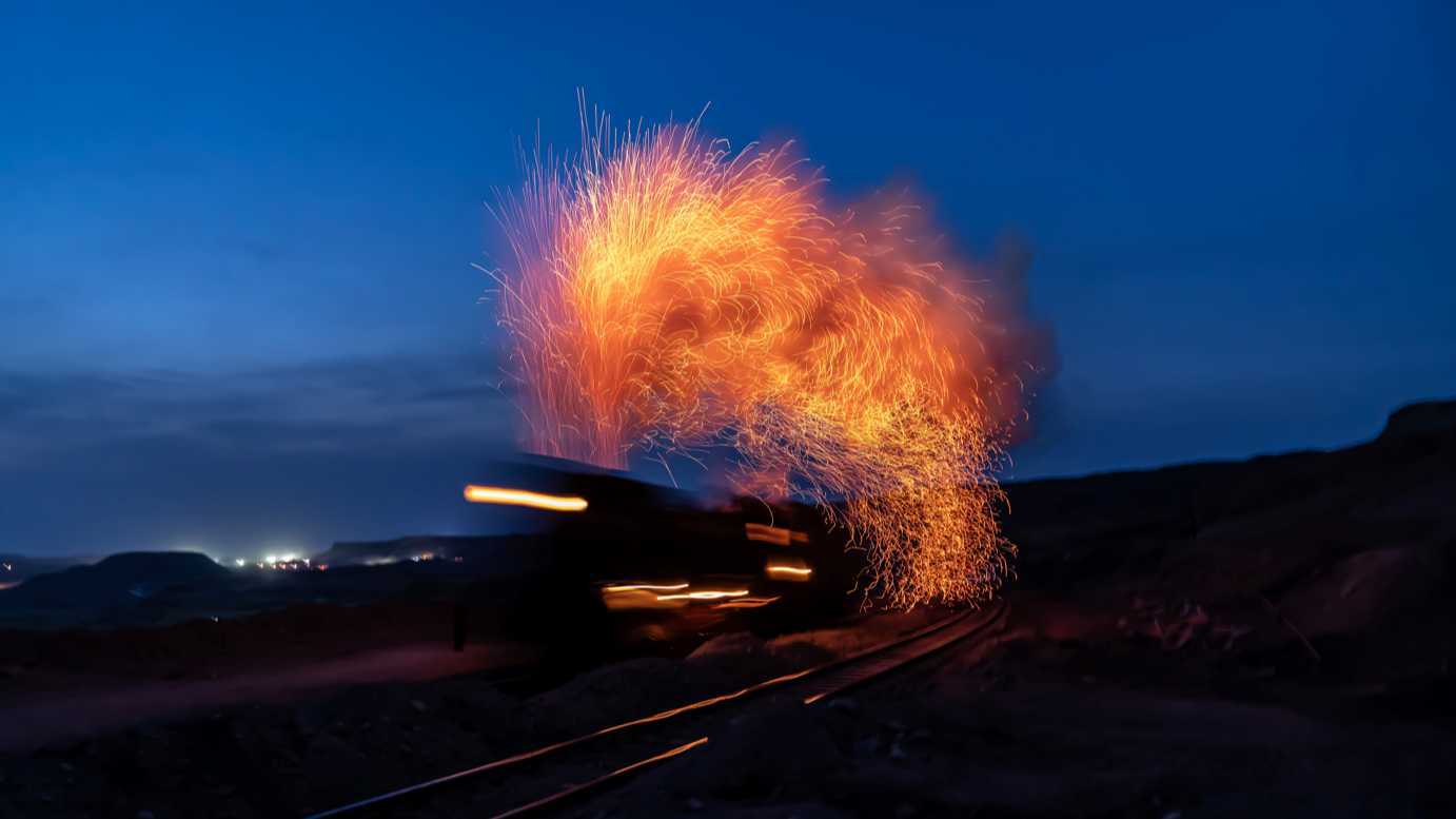 【4K·蒸汽朋克】2022年，蒸汽机车为我们展现最后的灿烂焰火