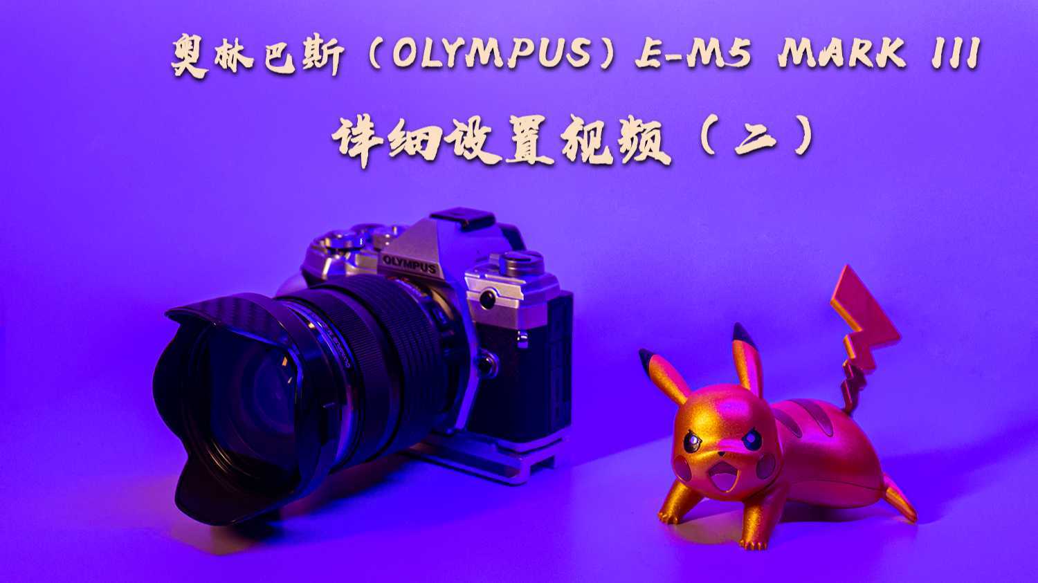 史上最全，奥林巴斯（OLYMPUS）E-M5 Mark III 详细设置视频-2