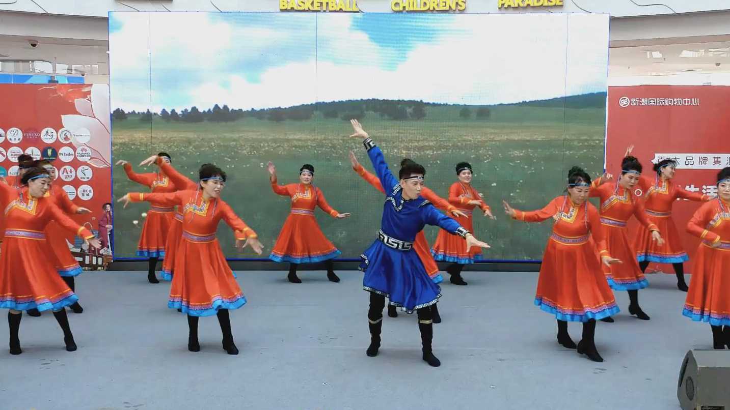 蒙古舞蹈《科尔心好来宝》和之韵艺术总团云逸艺术团-静海制作