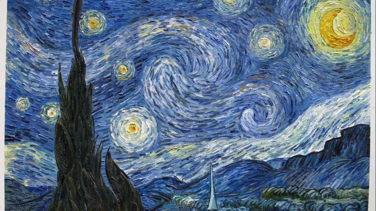 文森特·梵高《星月夜》艺术解析