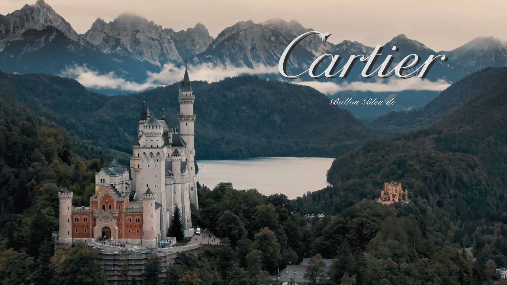 卡地亚 Cartier蓝气球系列手表广告