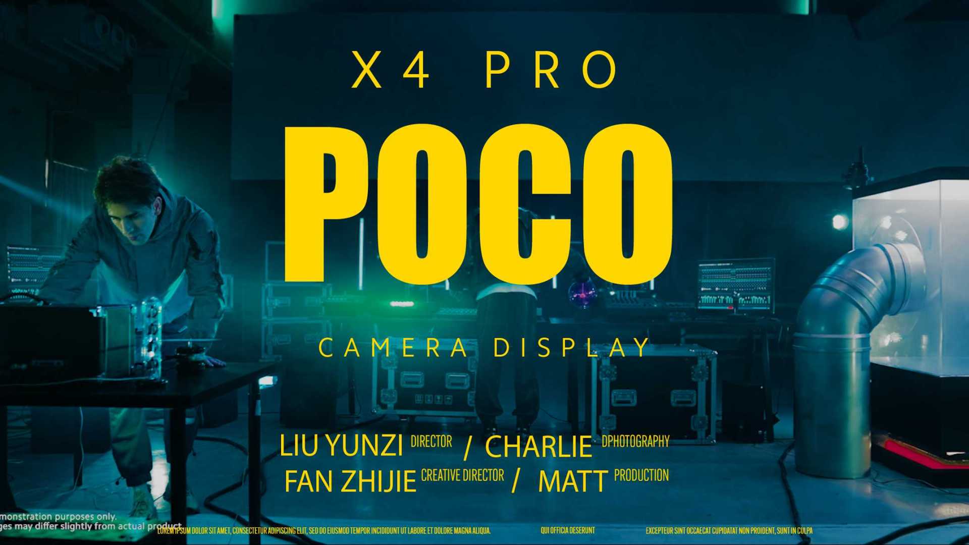 POCO X4 PRO / CAMERA DISPLAY