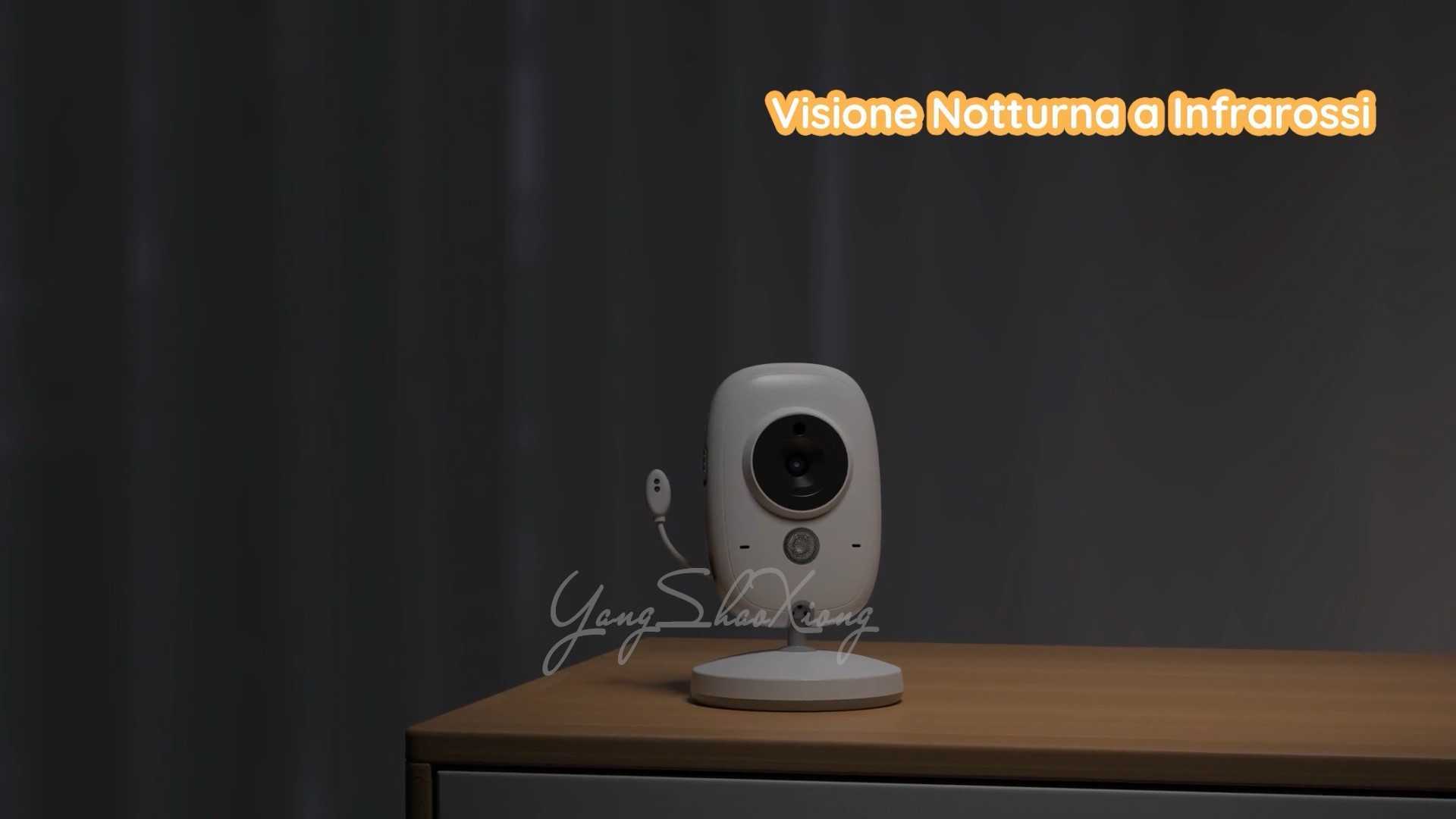 【产品广告视频】实拍渲染+合成-婴儿监视器