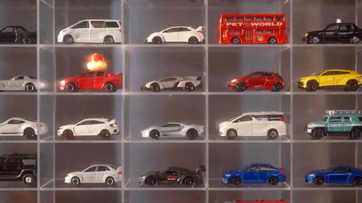 TOMICA合金玩具车——《三菱EVO》非商用版本