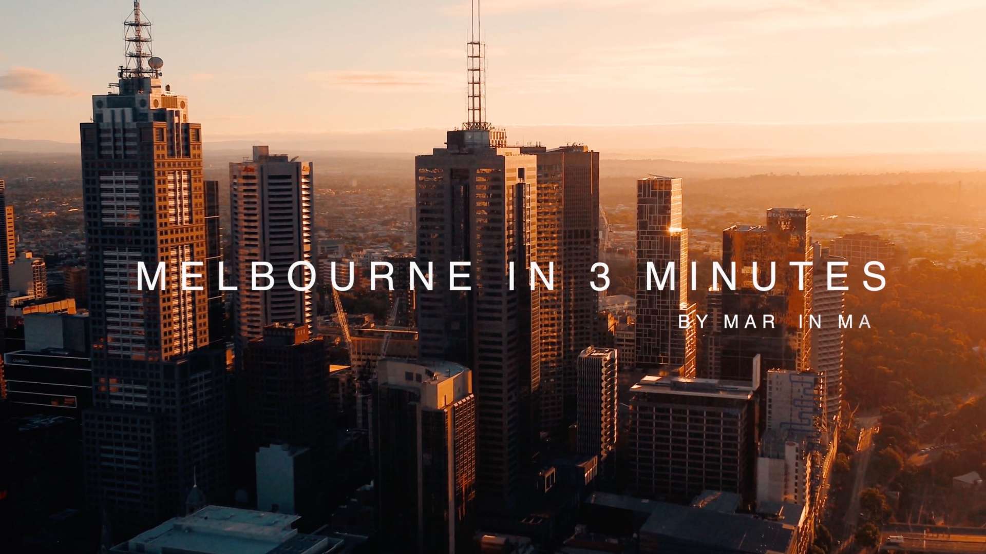 Melbourne in 3 minutes