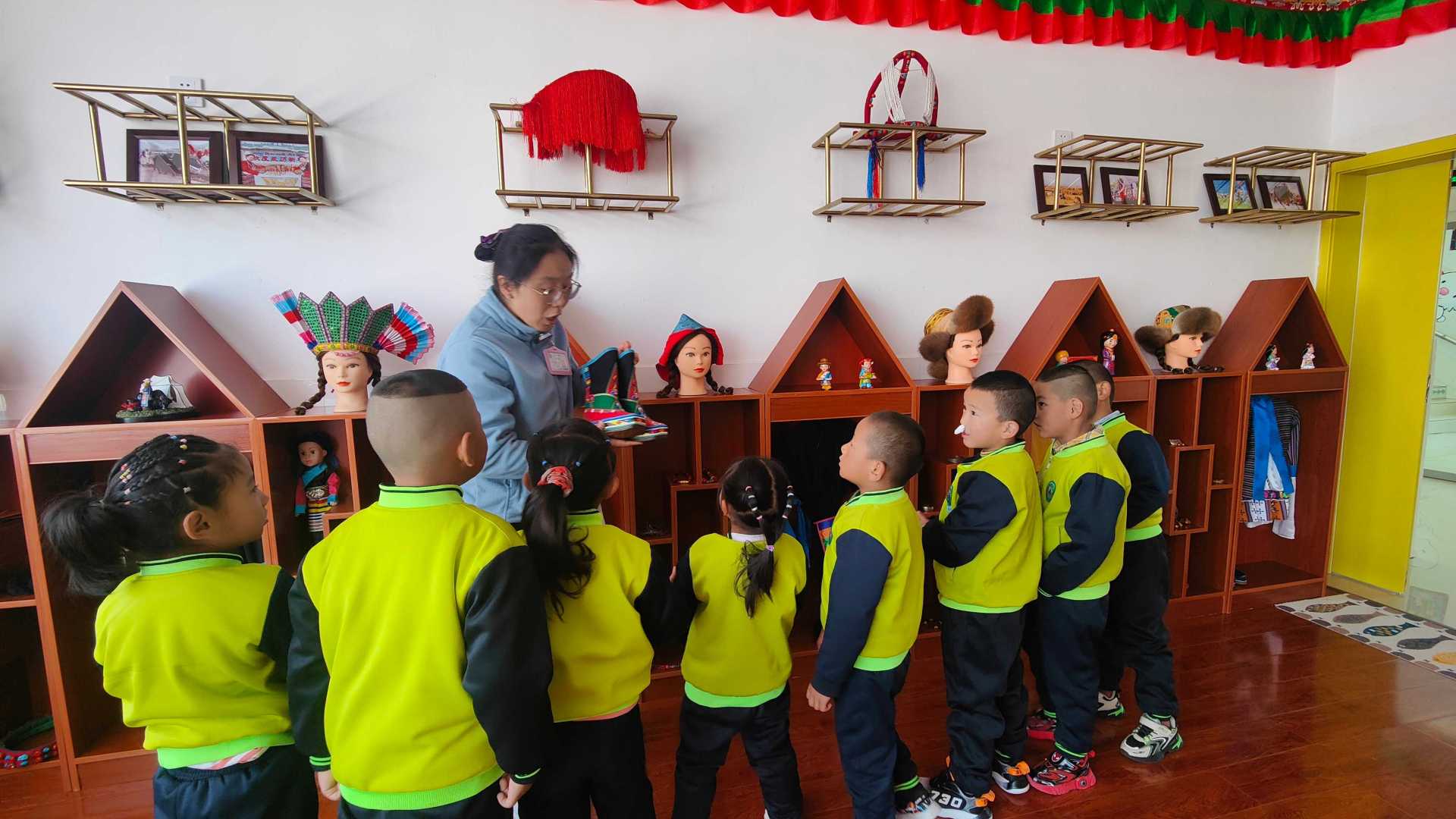 2022学前教育宣传月“幼小衔接 我们在行动”------桑珠孜区齐鲁幼儿园