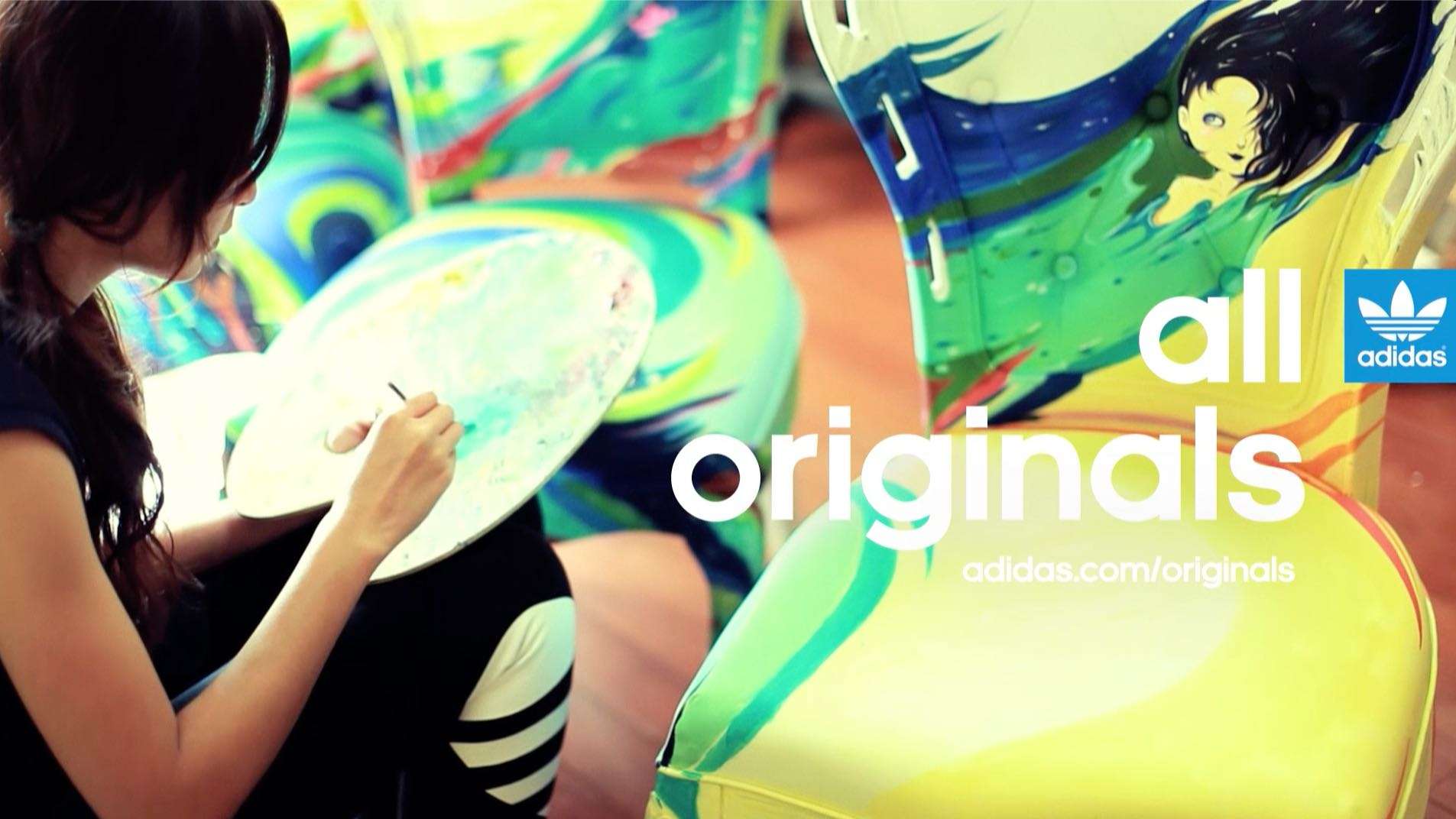 Adidas Originals插画师的故事