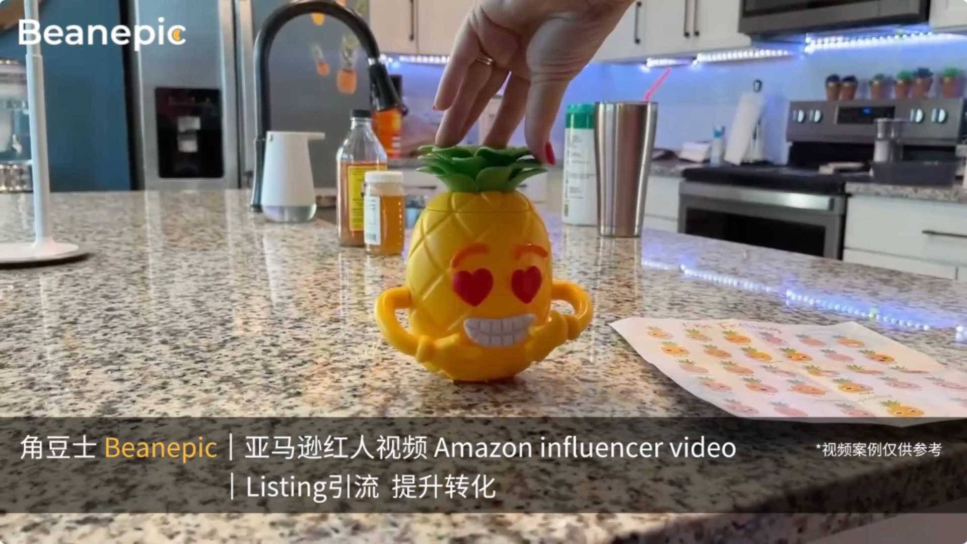 菠萝乐高玩具｜亚马逊红人视频｜Beanepic