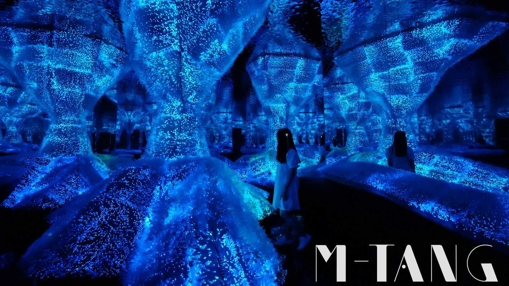 M-TANG互动灯光装置作品——水下光宇