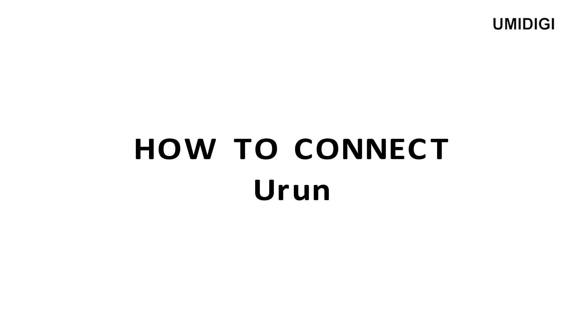 智能手机品牌UMIDIGI Urun操作指南