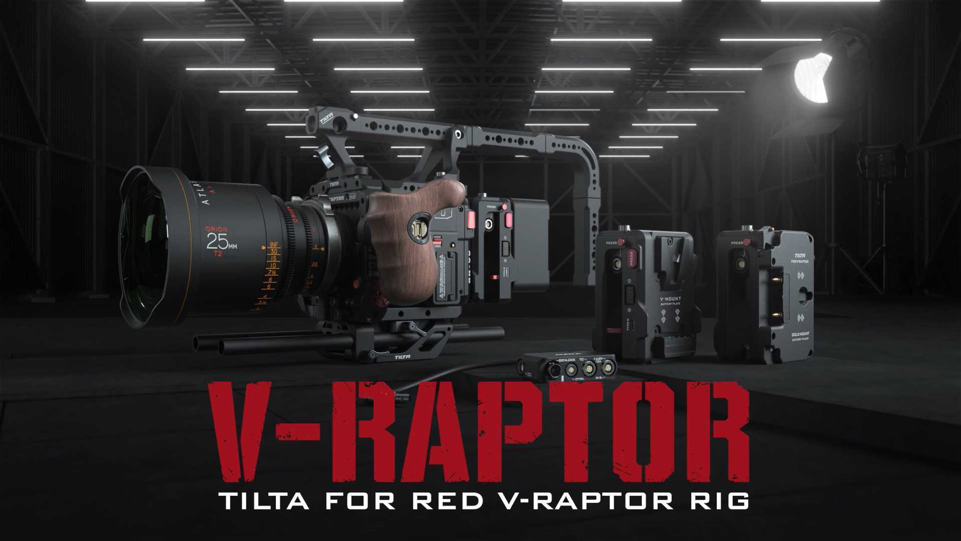 TILTA铁头｜全新RED V-RAPTOR 迅猛龙8K电影机战术套件发布！