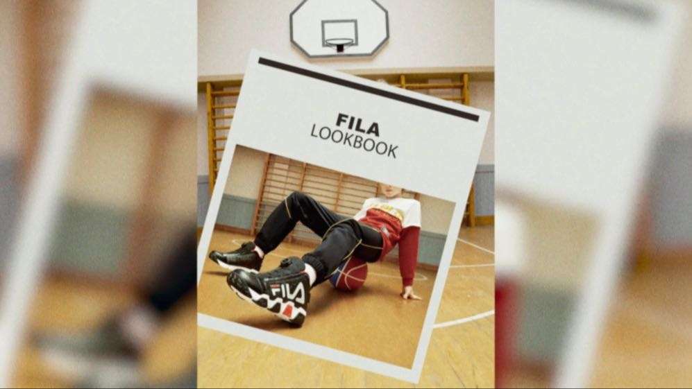 FILA-童装篮球鞋