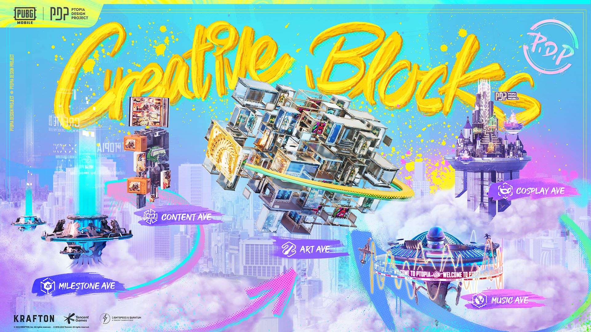 PUBGMOBILE Creative Blocks  一起打造玩家共创元宇宙