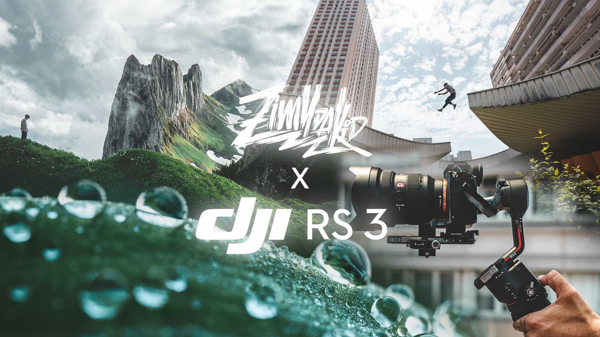 DJI PRO x Zimy Da Kid ｜用 RS 3 记录极限运动艺术