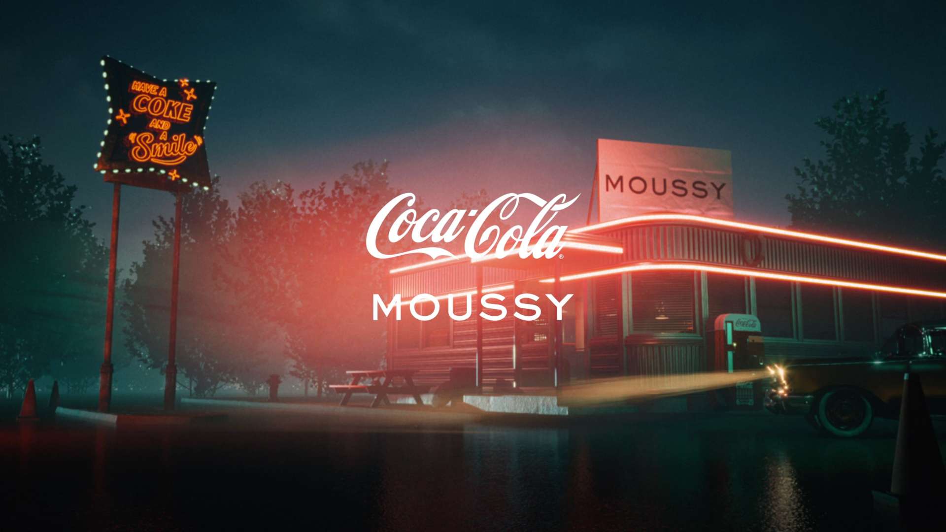 HAVE A COKE AND MOUSSY