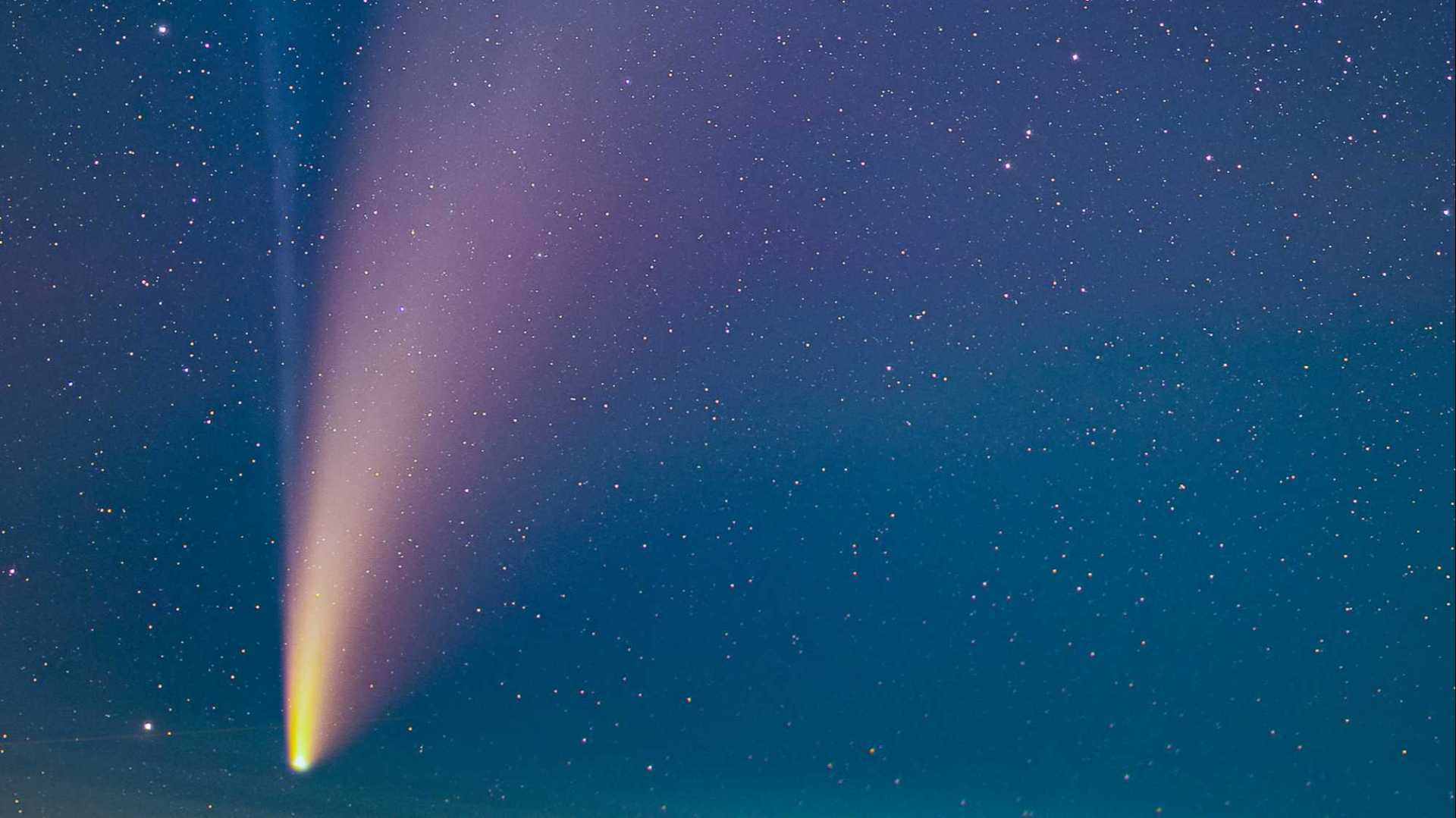 2020年新智彗星，拍摄于河北冰山梁