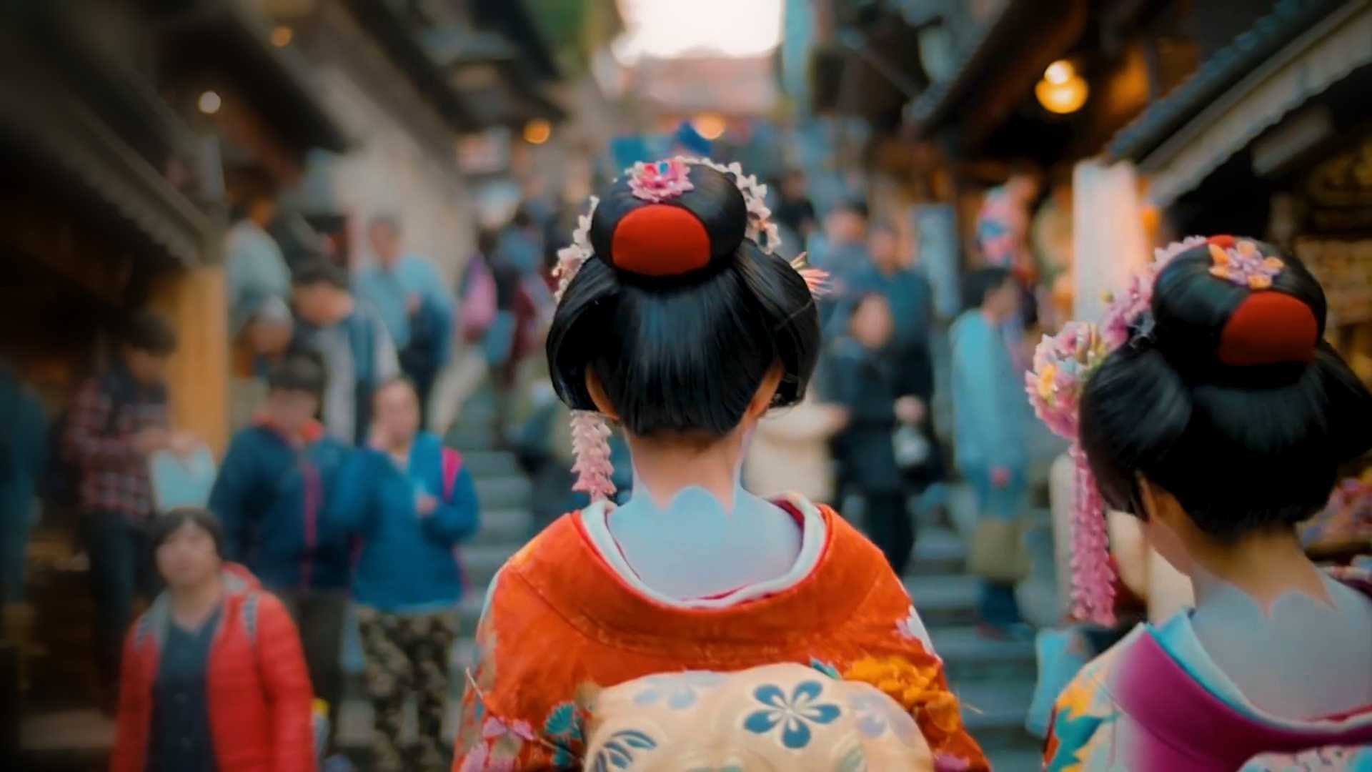 日本延时质感旅拍《京都·无尽春》