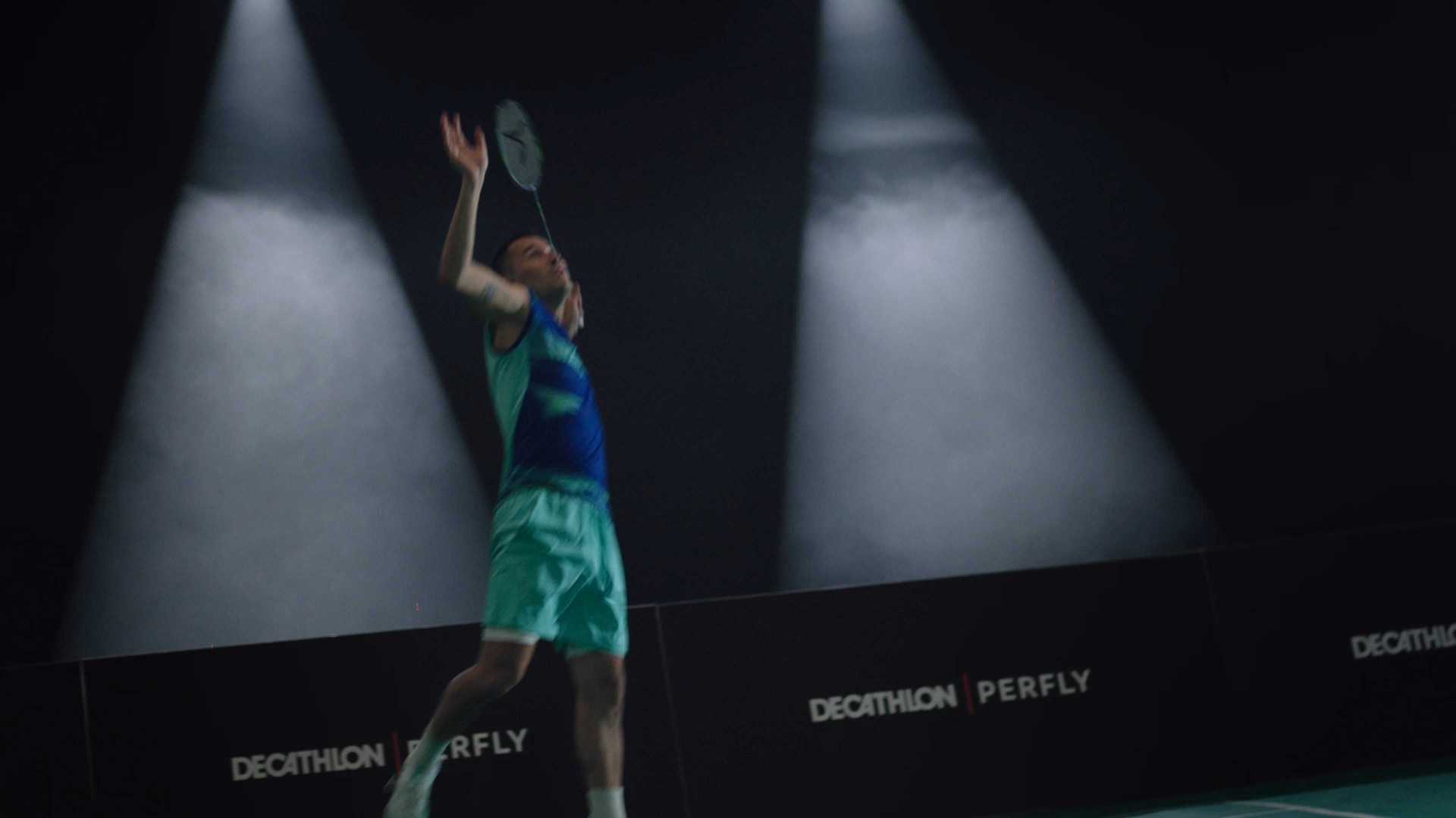 无字幕版 #PERFLY迪卡侬自有品牌LITE BS900专业超轻量羽毛球鞋