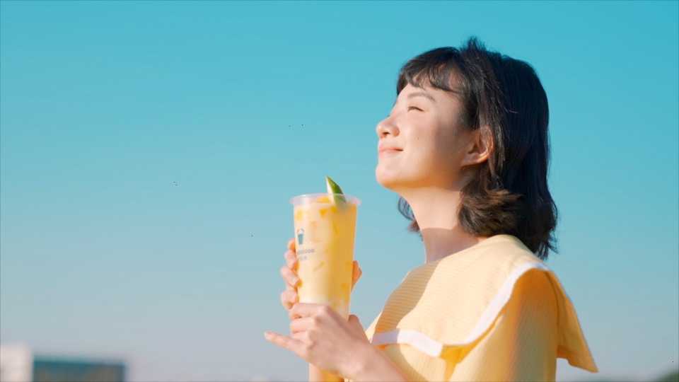 茶百道｜「芒果蛋蜜汁」茶饮广告
