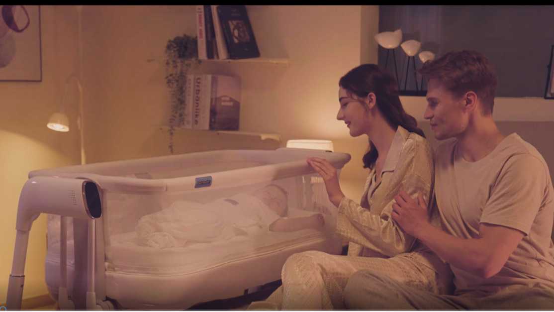 【四喜配音】大气品质英文宣传片外籍英语-日用品-母婴-婴儿床