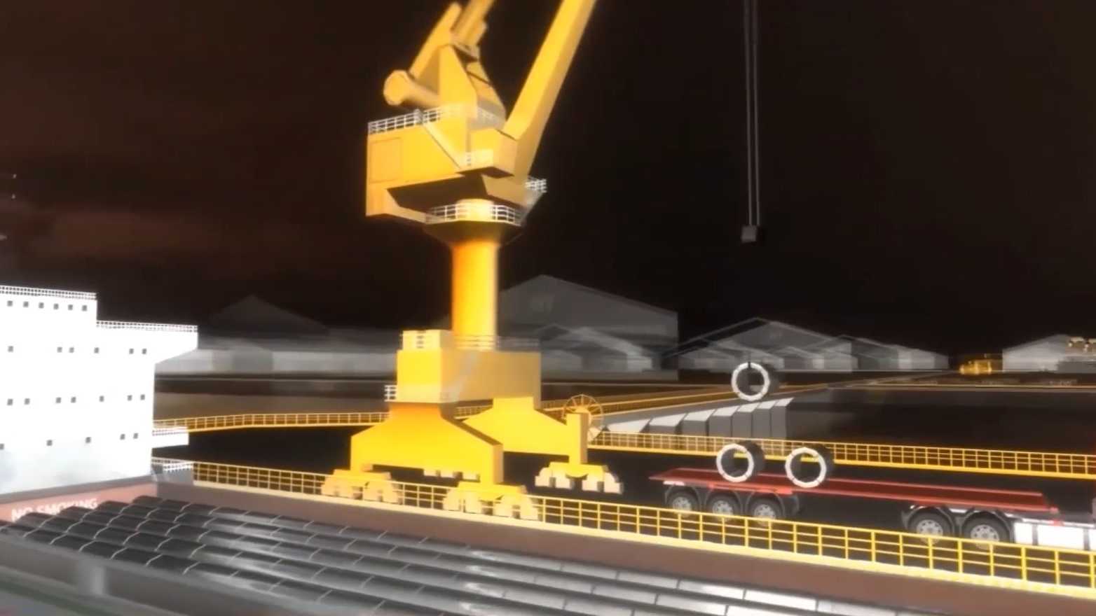 钢铁全流程生产动画 生产制造动画 生产制造视频 冶金工厂动画 扬州动画制作