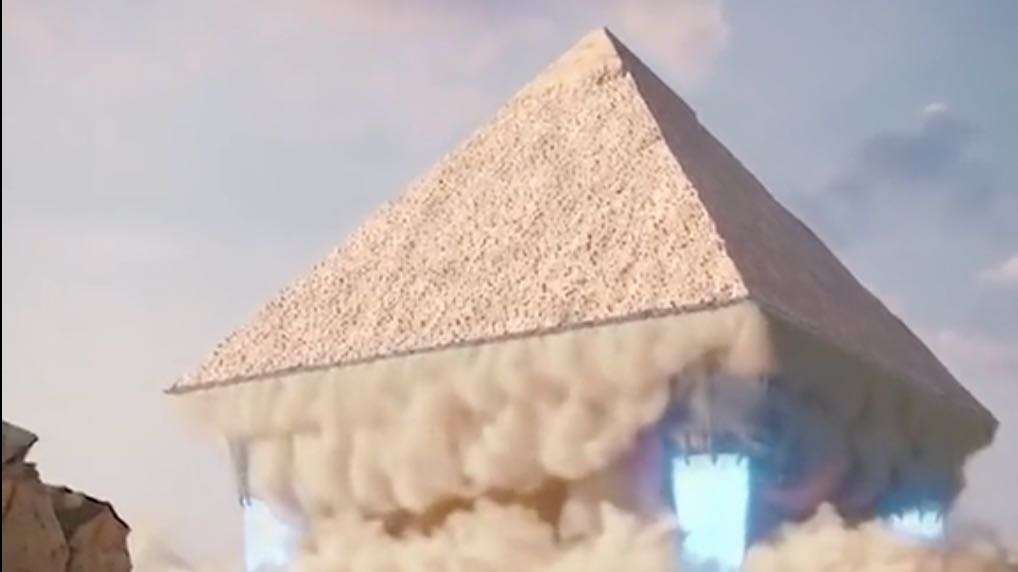 原来金字塔真的是宇宙飞行器！