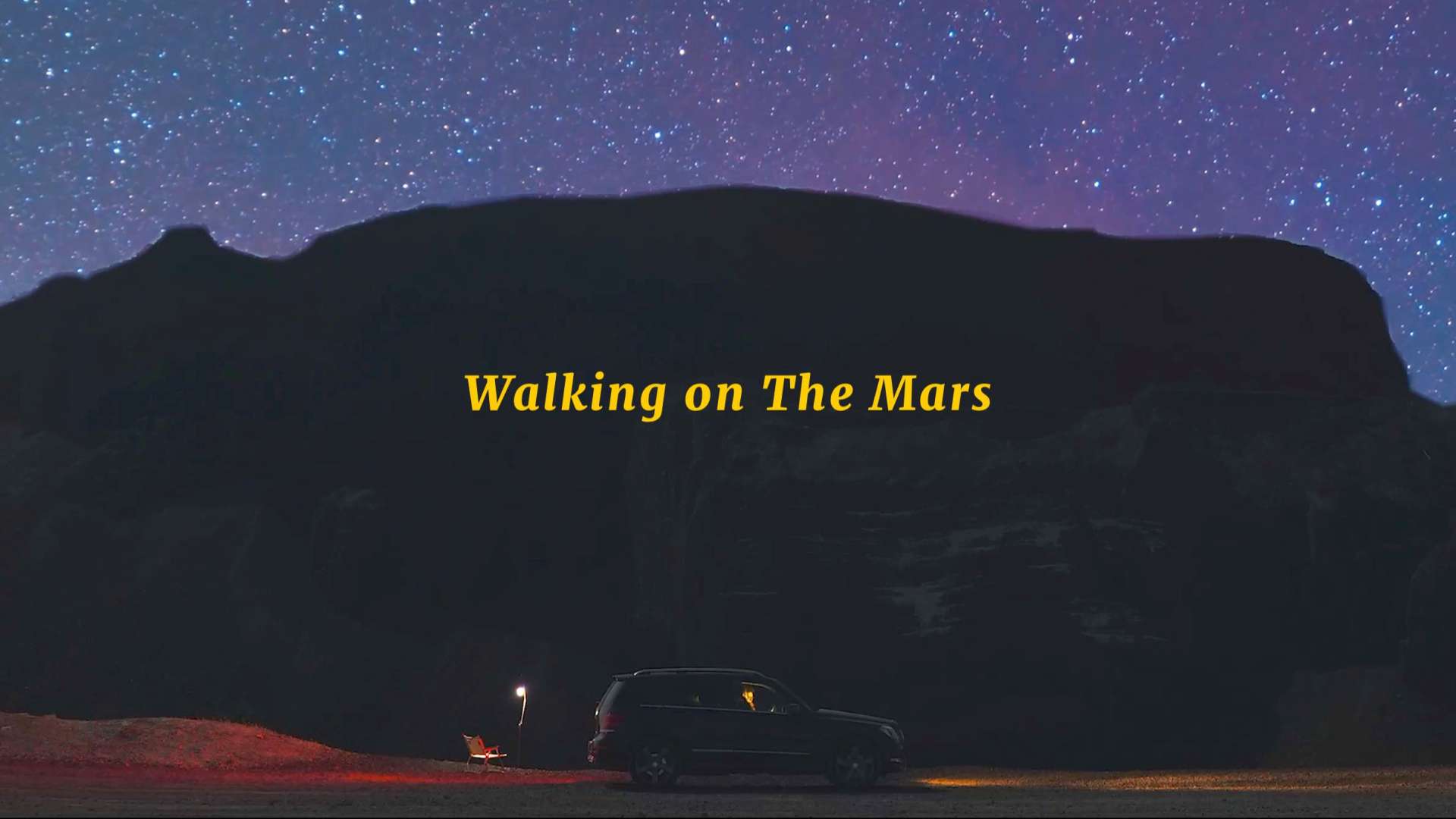 Walking on the Mars