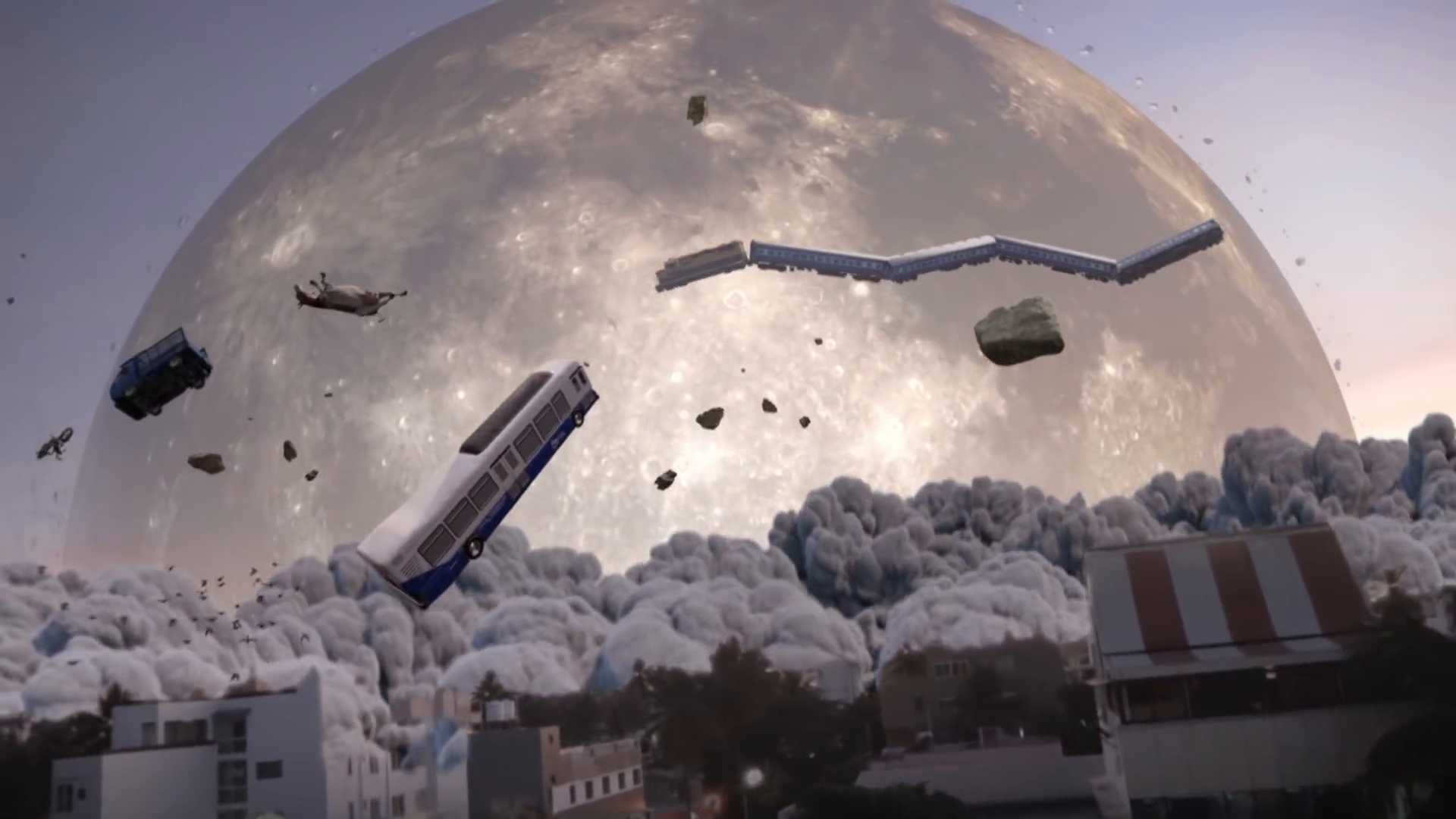 CG灾难大片《如果月亮撞击地球》