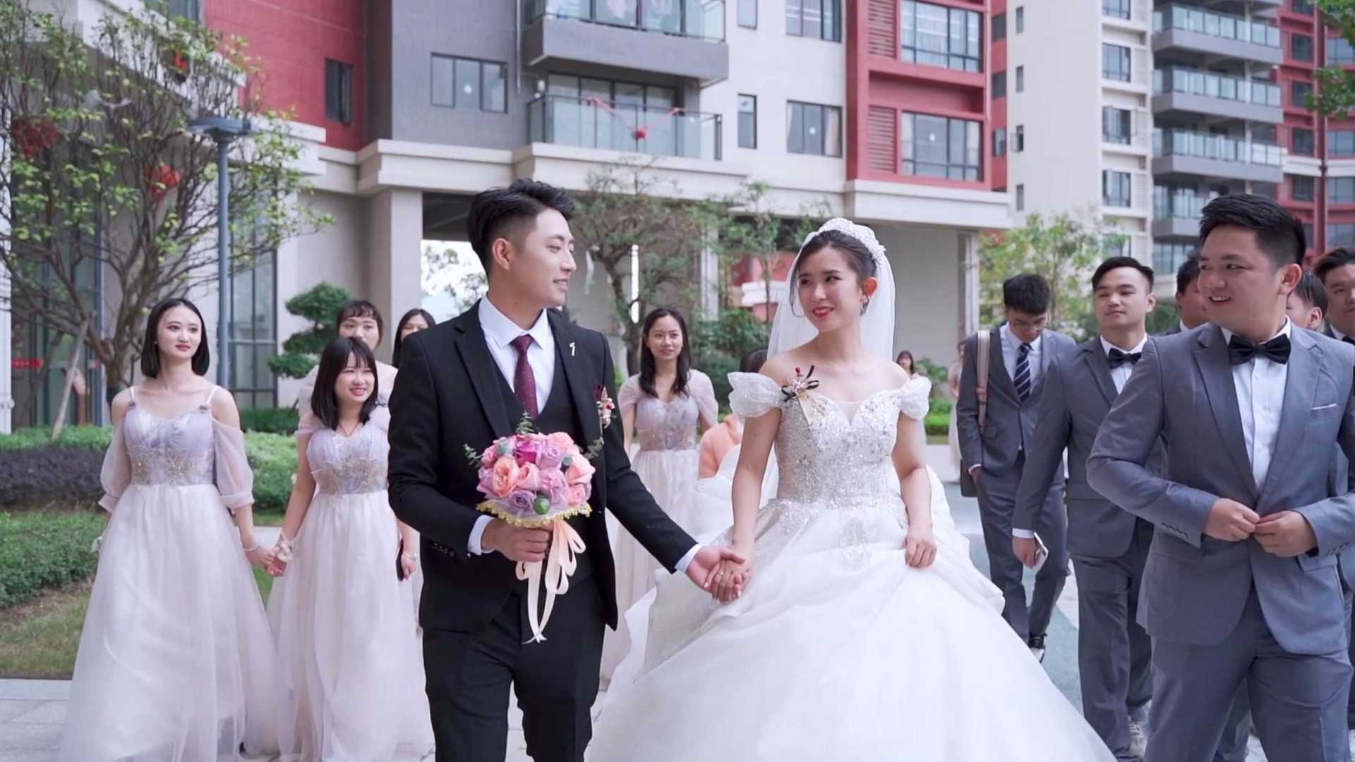 男乡村-女市区 单机婚礼短片1