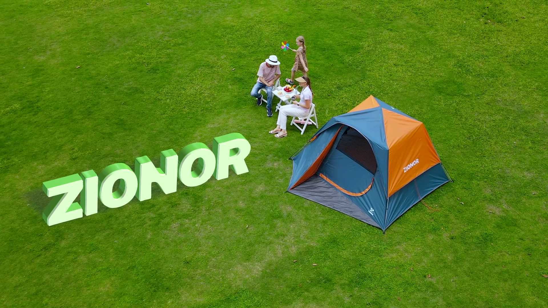 产品视频—ZIONOR户外帐篷