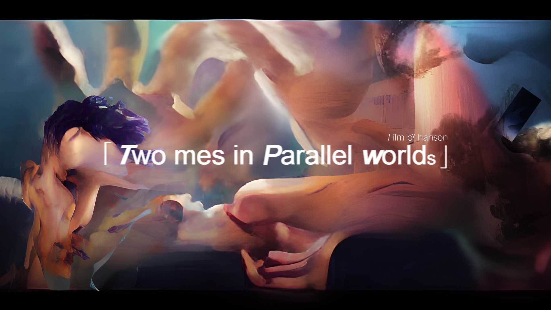「Two mes in parallel worlds」丨AI Painting