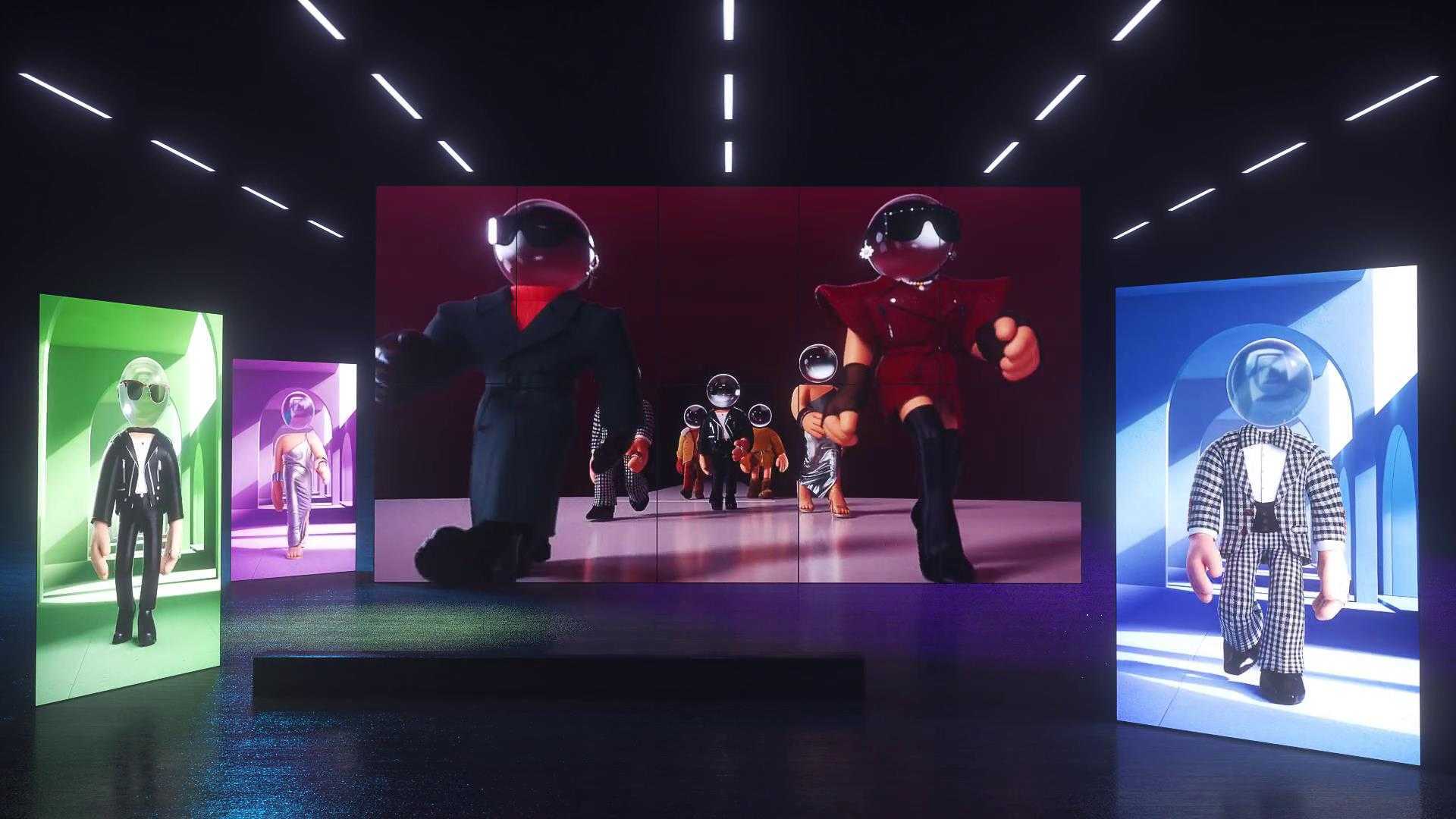 智能 Ai 的虚拟时尚秀《舞台》