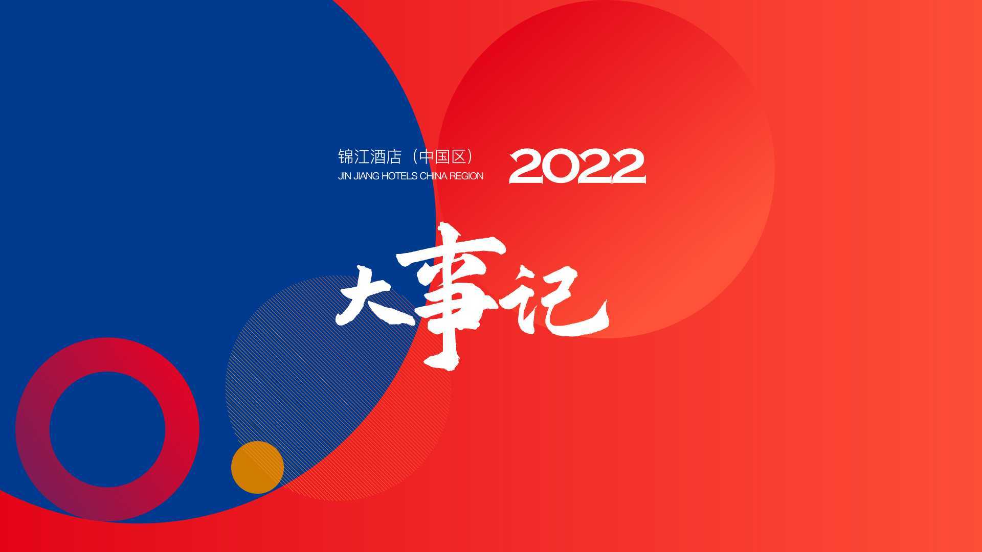 锦江国际2022大事记