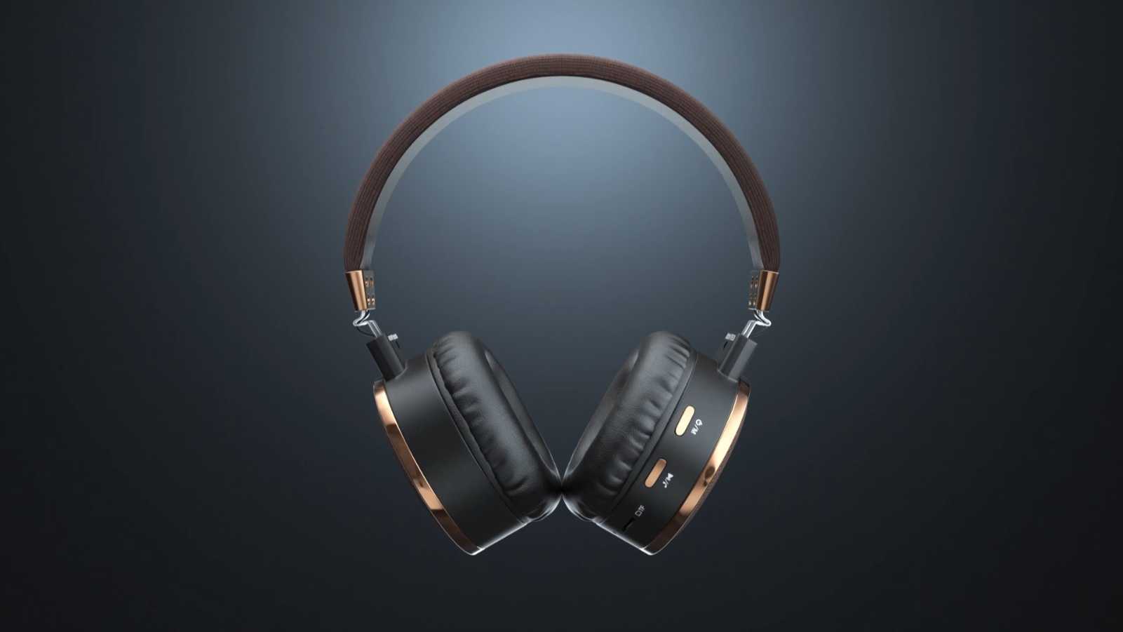 蓝牙头戴式耳机-三维产品动画