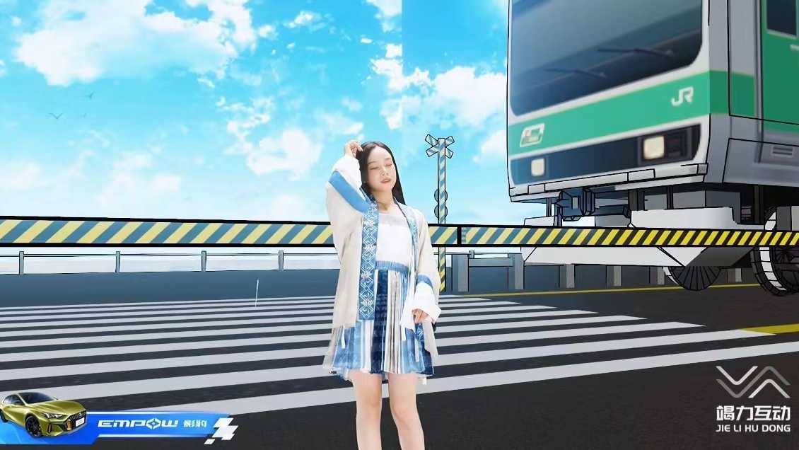 2023年广州国际车展广汽传球蓝幕子弹时间拍摄互动