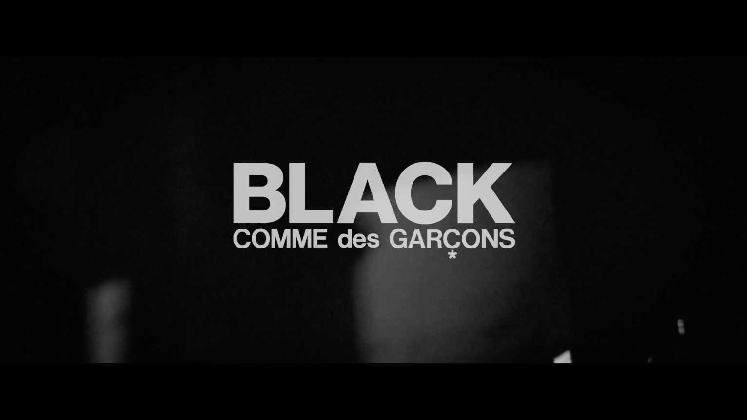 COMME DES GARCONS Black
