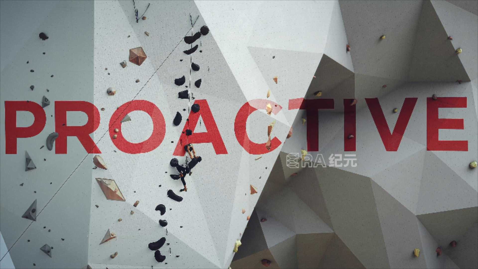 ERA纪元xTCL | Logo创意视频--Proactive（攀岩篇）