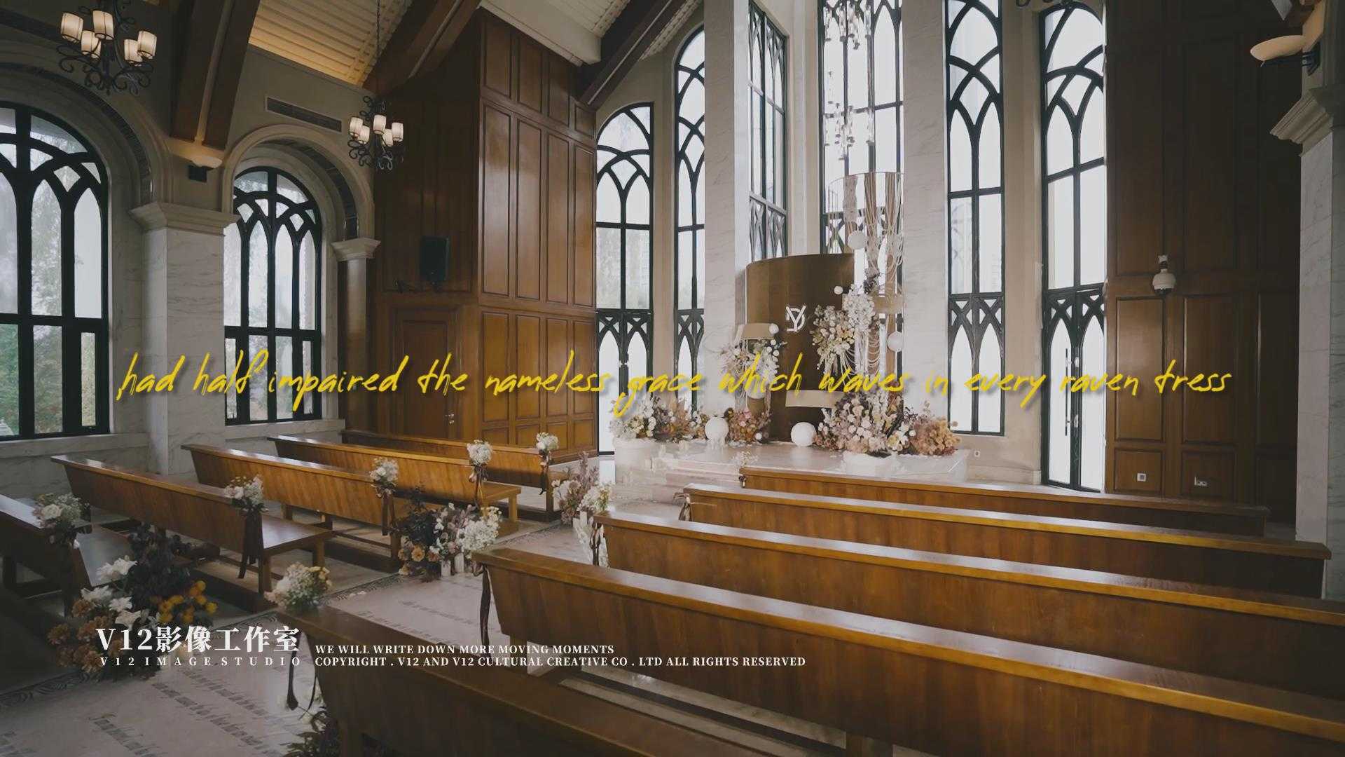 室内-198教堂婚礼「神圣时刻」总监档作品