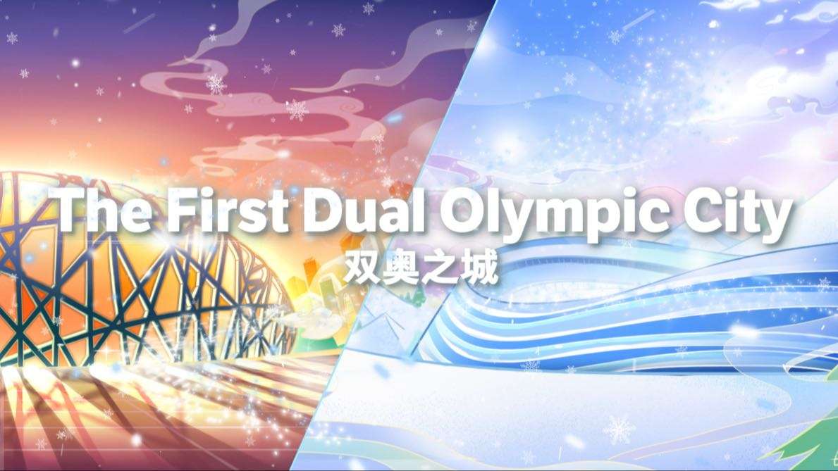 北京冬奥会双奥之城系列宣传片-倒计时100天动画
