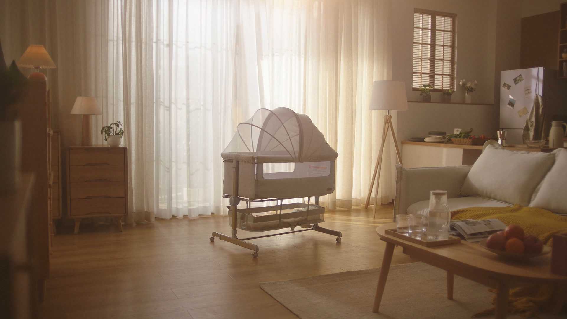 A+视觉婴儿床广告片