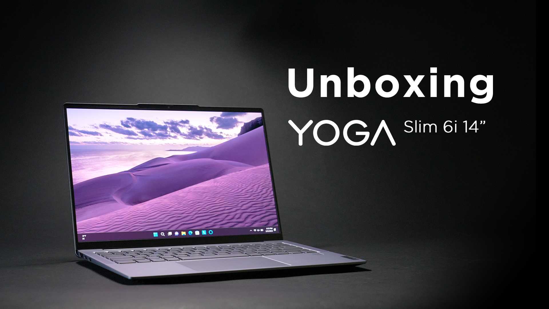 Unboxing Yoga Slim 6i 14" 2023(overseas)
