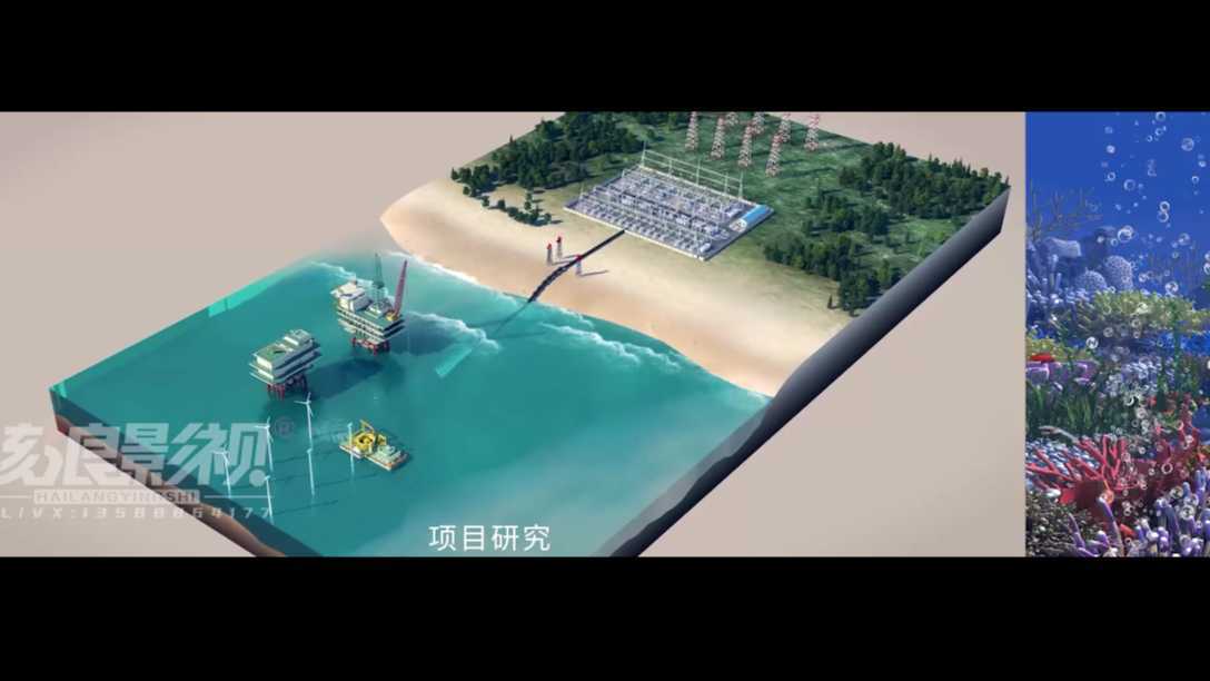 国家电网·舟山·裸眼3D·城市宣传片·杭州展厅·折幕动画