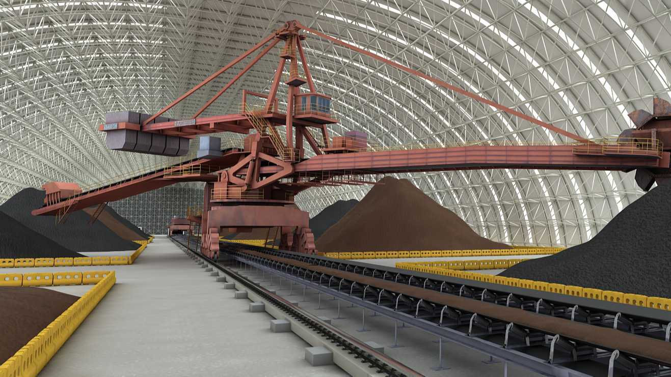 钢铁冶炼工艺流程-炼钢厂3D可视化数字孪生管理系统-高炉炼钢三维可视化建模动画