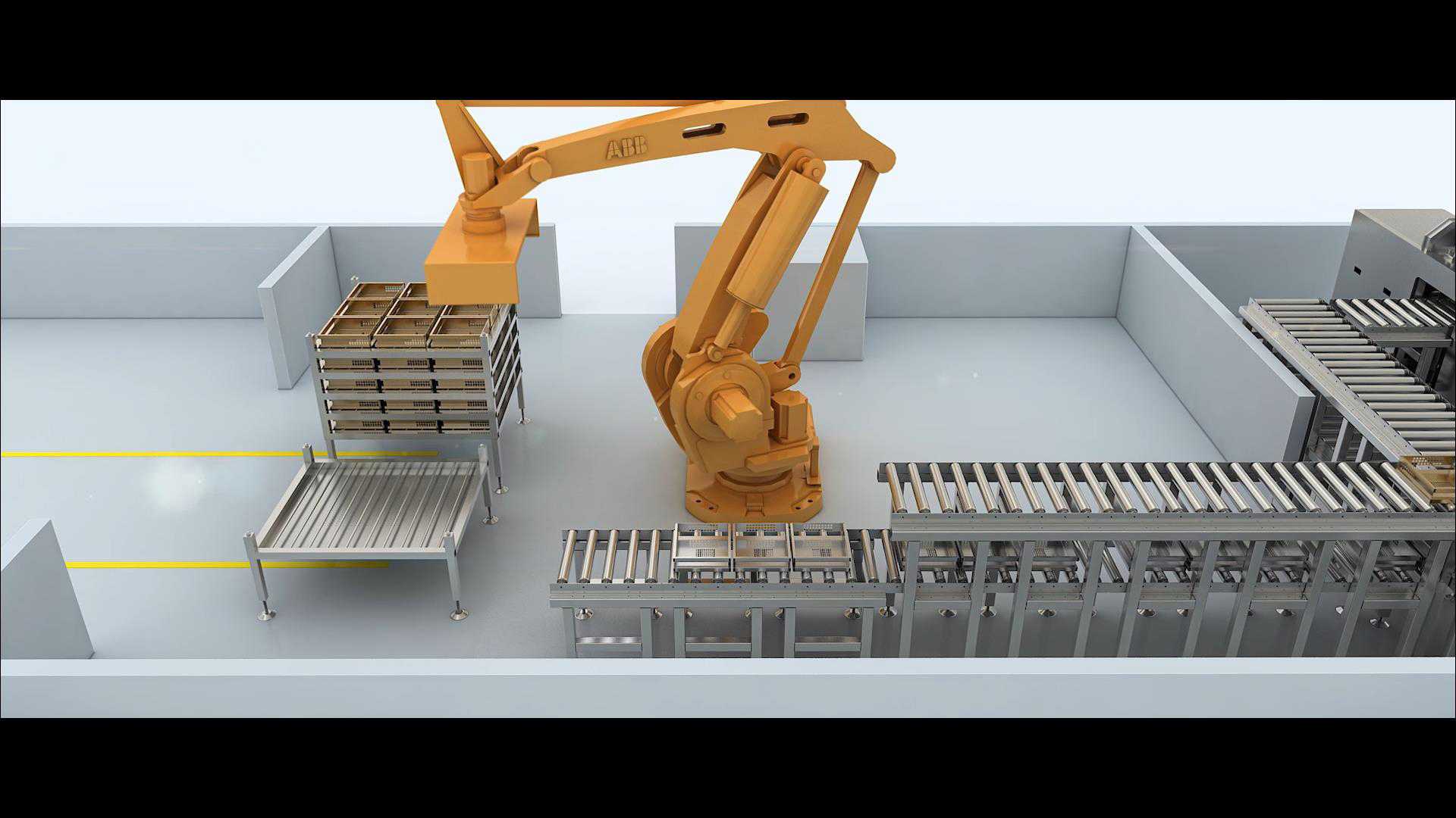 医疗医药医学数字孪生工厂可视化-医疗设备虚拟仿真交互系统-工业机械生产线三维动画