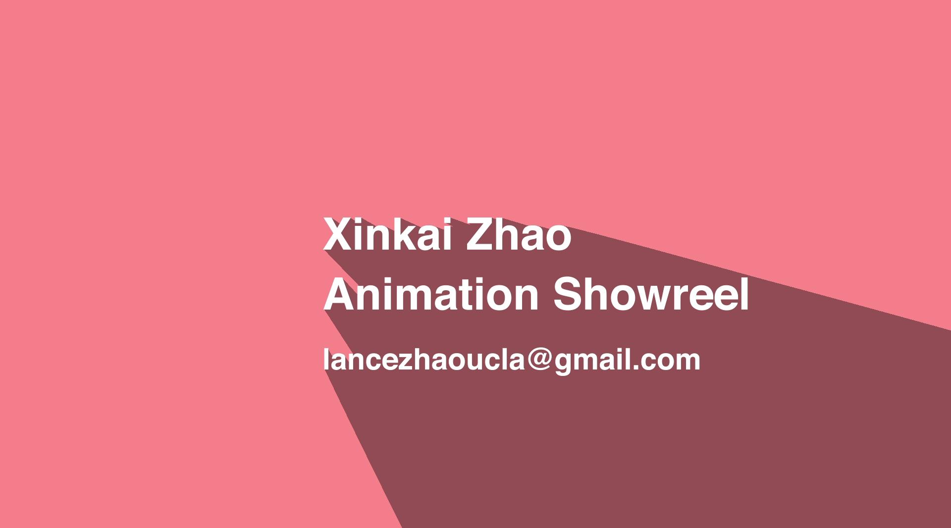 Animation Showreel_2015